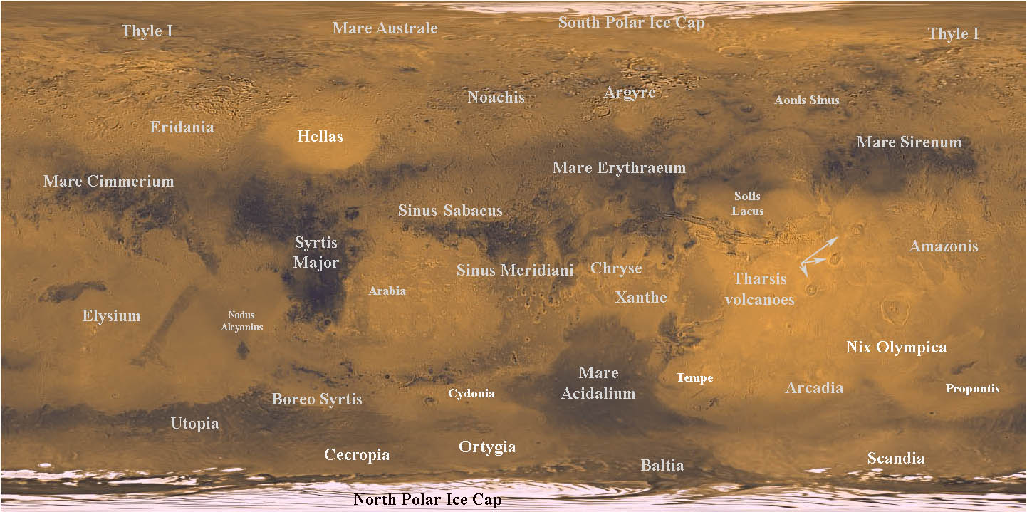 NASAMarsmap