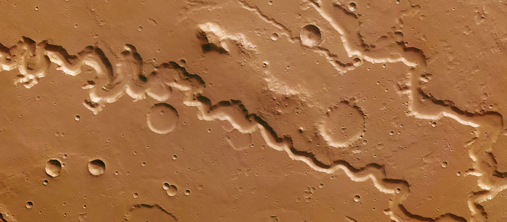 Mars watercourse