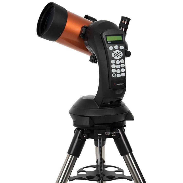 Image of a Maksutov-type catadioptric of 100 mm aperture on a GoTo motorised mounting