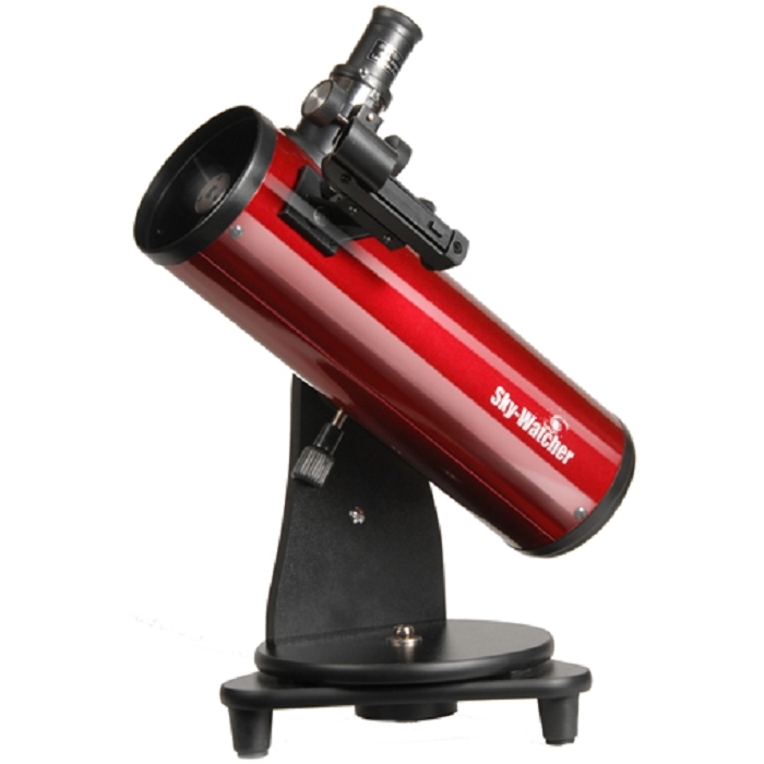Basic Newtonian-type reflecting telescope
